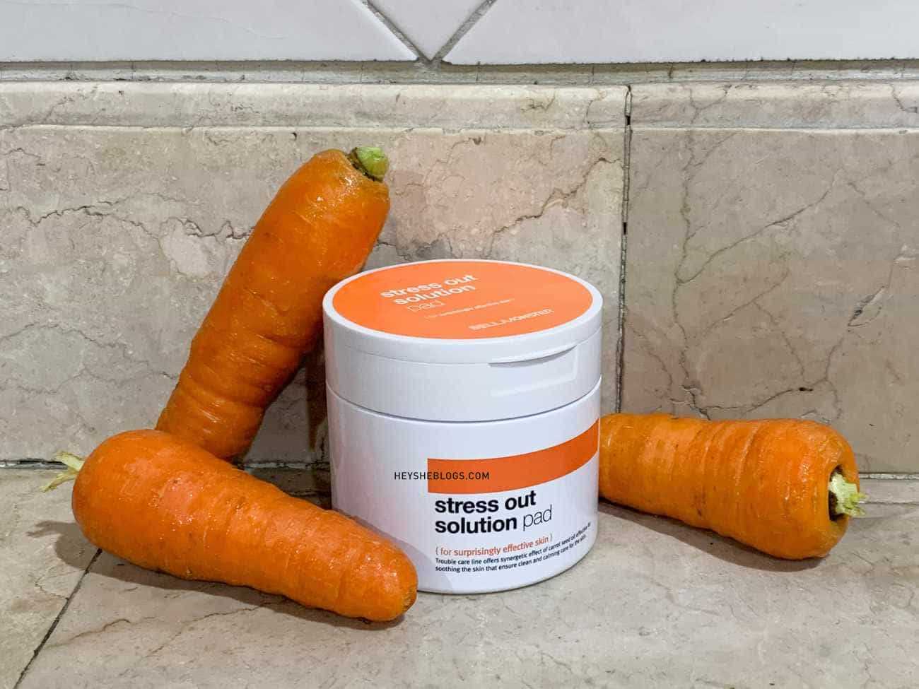 Bellamonster Stress Out Solution Pad 30-day review: An acne-free period